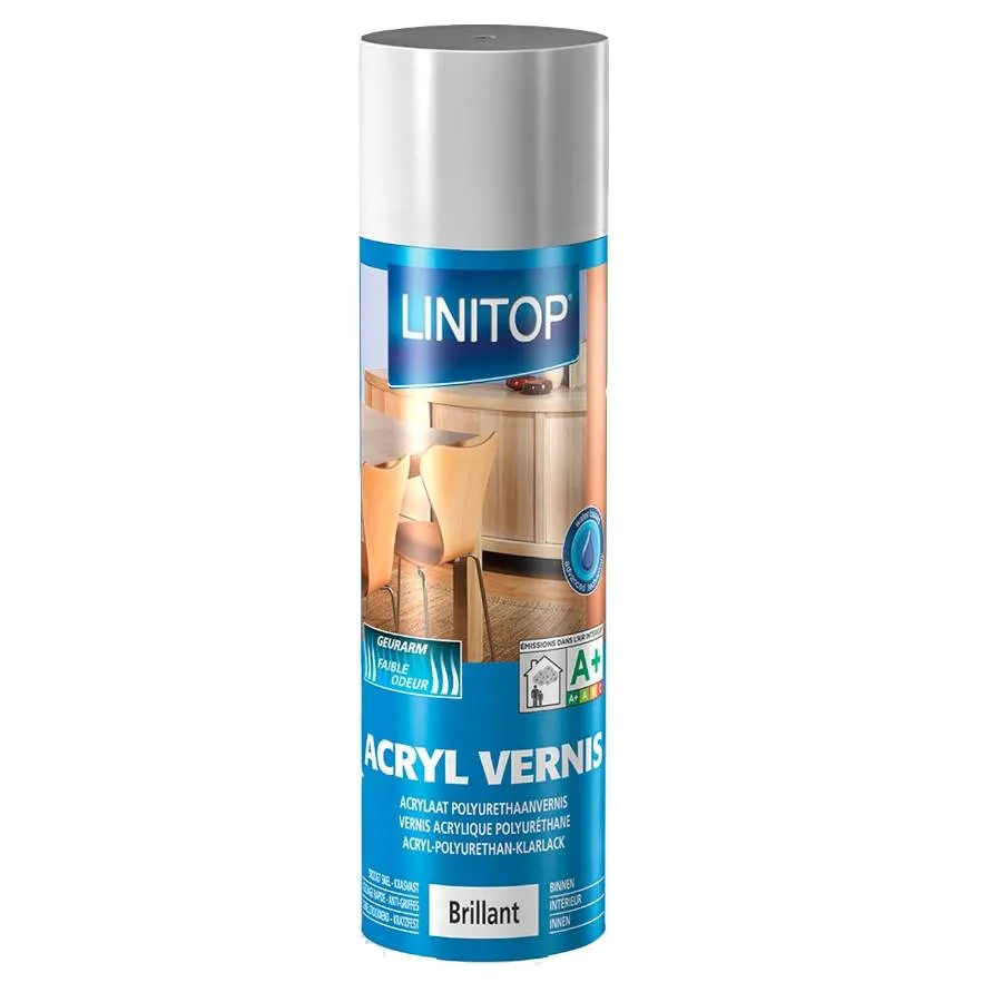 ACRYL VERNIS SPRAY : Vernis acrylique intérieur en aérosol